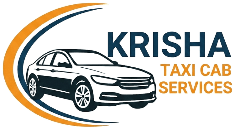 Krisha Taxi Cab Services Logo